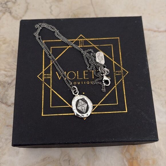 NEW! Pyrrha Harvest of Dreams Talisman 925 Sterling Silver 16” Chain - Picture 1 of 8